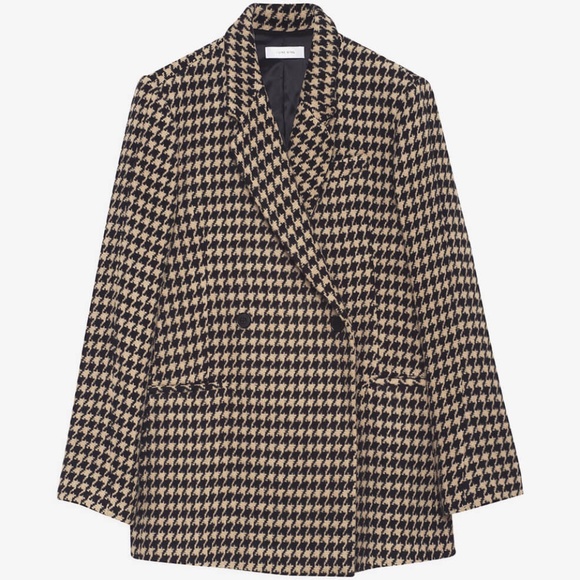 anine bing kaia blazer houndstooth - Picture 2 of 6